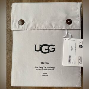 UGG Haven Cooling Full Sheet Set - Cream